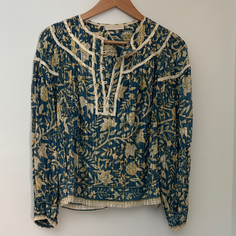 Ulla Johnson Floral Blouse